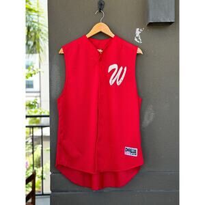Vintage Don Alleson Athletic Medium 38-40 Washington Nationals Jersey 8 Stewart